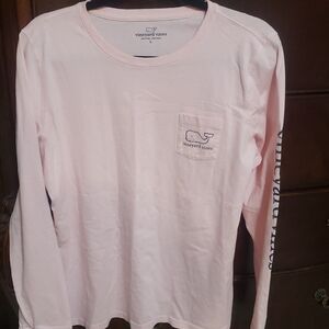 Vineyard Vines Light Pink Crew Neck Tee
